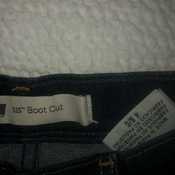 Levi’s 515 Zipper Fly 5 Pocket Boot Cut Jeans 4 - Picture 11 of 11